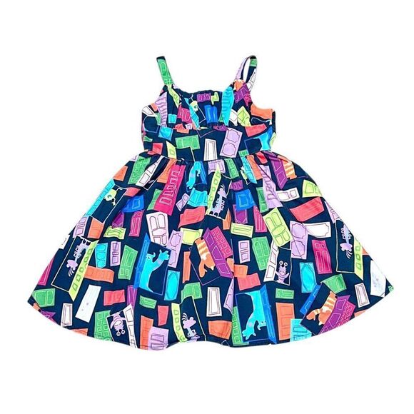 Authentic Disney Parks RARE Monsters Inc Doors Girls Dress Size XXS 3-4Y - Picture 7 of 7